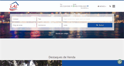 Desktop Screenshot of imobiliarialal.com.br